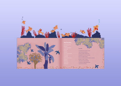 Layout for a bilingual children’s book